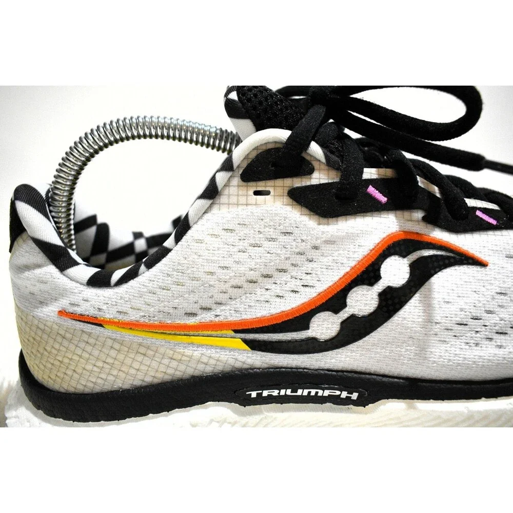 Saucony Women's Triumph 19 White Running Shoes Reverie S10678-40 Women's Size 11